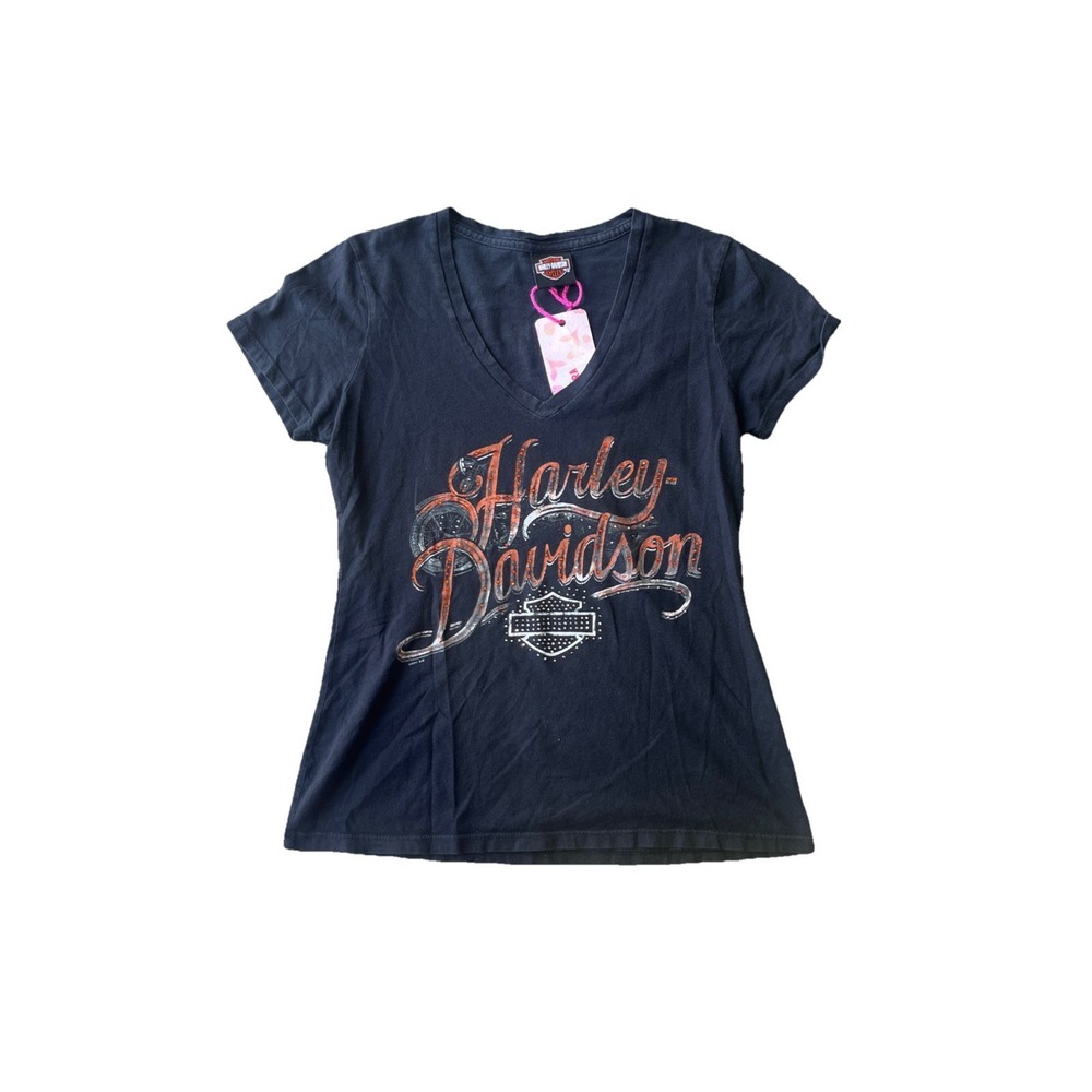 Harley Davidson Colorado V Neck grunge